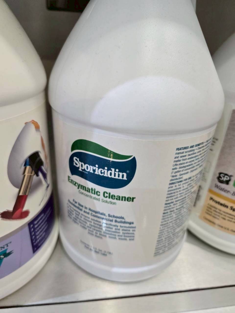 Sporicidin 酵素清潔配方實拍照